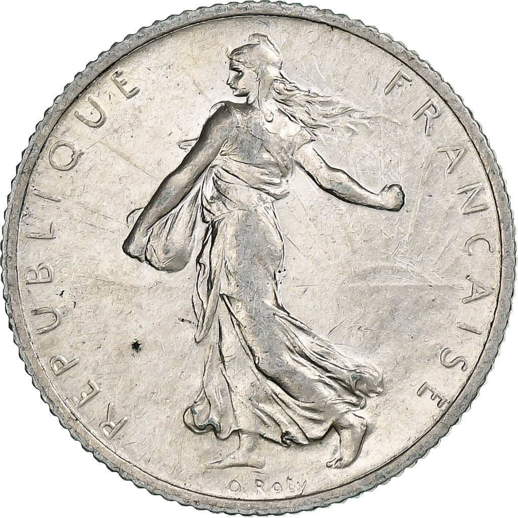 France, Franc, Semeuse, 1901, Paris, Silver, AU(55-58), Gadoury:467