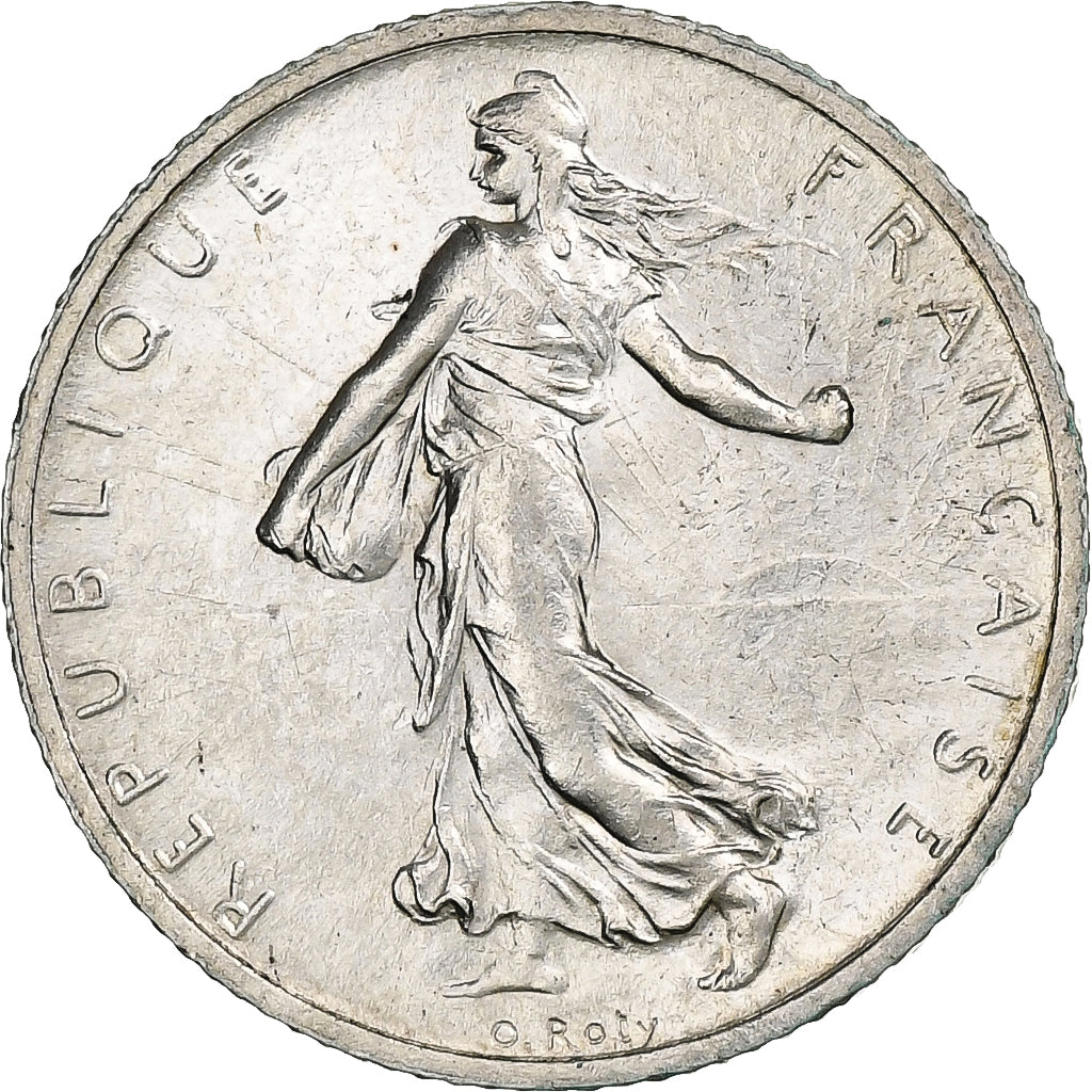 France, Franc, Semeuse, 1898, Paris, Silver, MS(60-62), Gadoury:467, KM:844.1