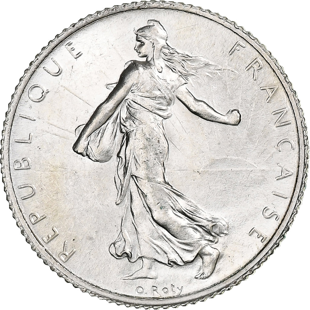 Francia, Franc, Semeuse, 1909, Paris, Argento, SPL, Gadoury:467, KM:844.1