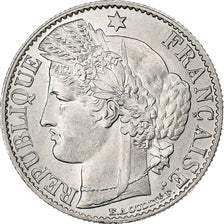 France, 50 Centimes, Cérès, 1895, Paris, Silver, MS(60-62), Gadoury:419a