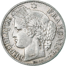 Francia, 50 Centimes, Cérès, 1882, Paris, Argento, BB, Gadoury:419a, KM:834.1