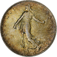 Francia, 2 Francs, Semeuse, 1919, Paris, Argento, SPL, Gadoury:532, KM:845.1