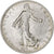 Francia, 2 Francs, Semeuse, 1919, Paris, Plata, EBC+, Gadoury:532, KM:845.1