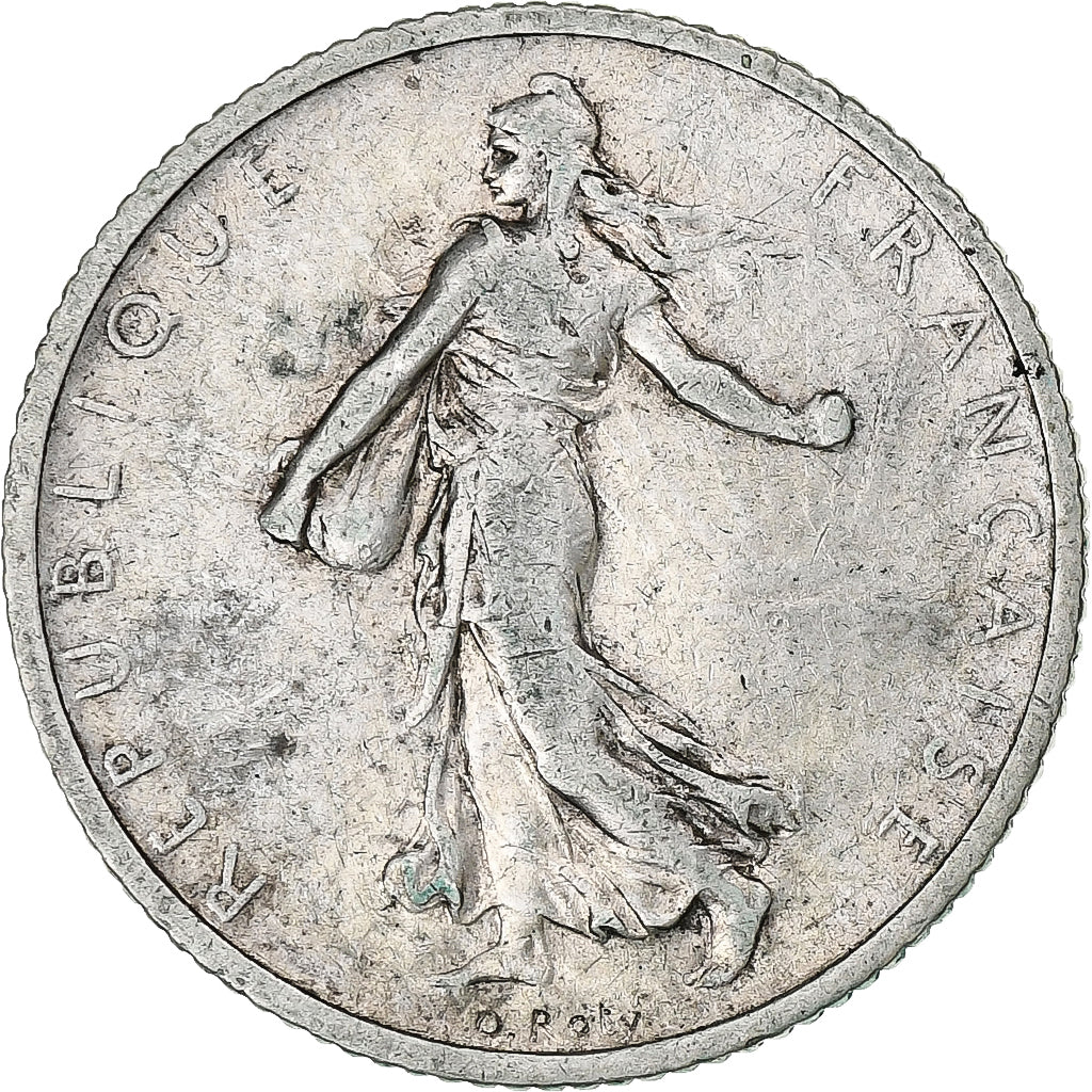 France, Franc, Semeuse, 1904, Paris, Argent, TB+, Gadoury:467, KM:844.1