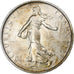 Francja, 5 Francs, Semeuse, 1969, Paris, Srebro, MS(63), Gadoury:770, KM:926