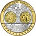 France, Medal, L'Europe, 2002, Silver, République Française, MS(65-70)
