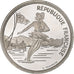 France, 100 Francs, Ice Skating Couple, 1989, Albertville 92, Silver, MS(60-62)