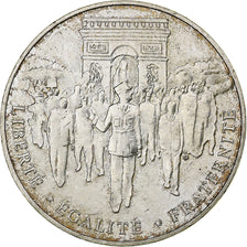 Frankreich, 100 Francs, Libération de Paris, 1994, Silber, SS+, Gadoury:924