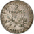 Francia, 2 Francs, Semeuse, 1920, Paris, Plata, MBC+, Gadoury:532, KM:845.1