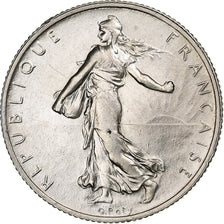 France, 2 Francs, Semeuse, 1914, Castelsarrasin, Silver, MS(60-62), Gadoury:532