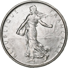 France, 5 Francs, Semeuse, 1962, Silver, MS(64), Gadoury:770, KM:926
