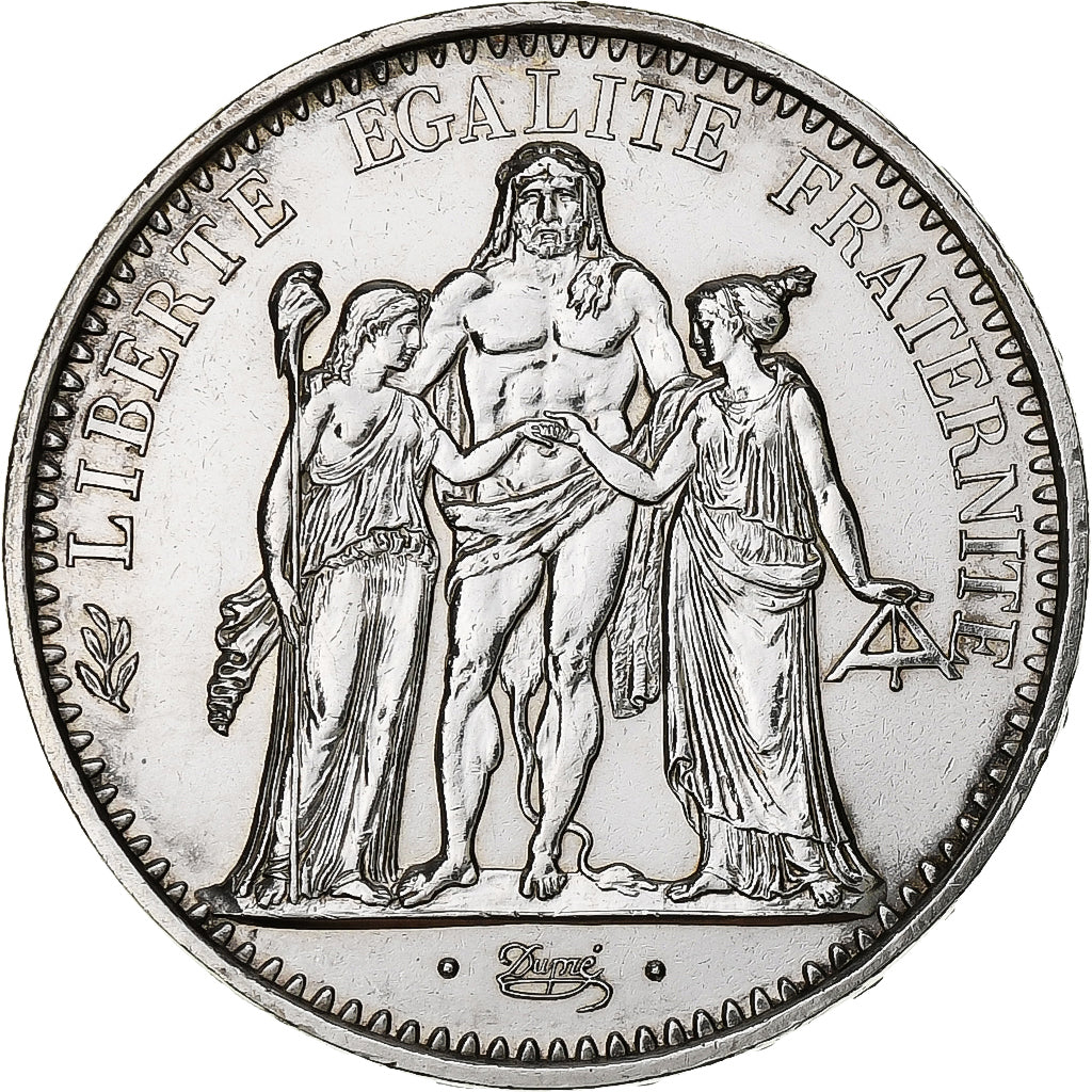 France, 10 Francs, Hercule, 1966, Paris, Silver, AU(55-58), Gadoury:813, KM:932