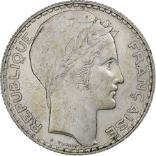 France, 10 Francs, Turin, 1939, Paris, Silver, MS(60-62), Gadoury:801, KM:878