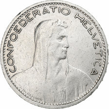 Suiza, 5 Francs, 1923, Bern, Plata, MBC, KM:37