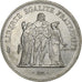 France, 50 Francs, Hercule, 1974, Hybrid issue, Silver, AU(50-53), Gadoury:882a