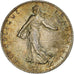França, 2 Francs, Semeuse, 1919, Paris, Prata, MS(63), Gadoury:532, KM:845.1