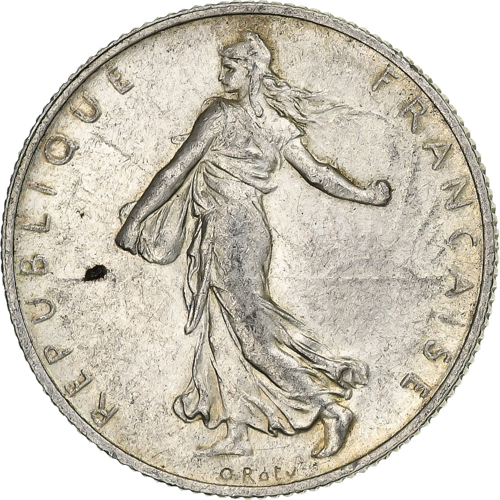 Francia, 2 Francs, Semeuse, 1915, Paris, Argento, SPL, Gadoury:532, KM:845.1
