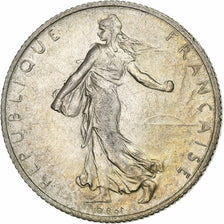 Frankreich, 2 Francs, Semeuse, 1915, Paris, Silber, UNZ, Gadoury:532, KM:845.1
