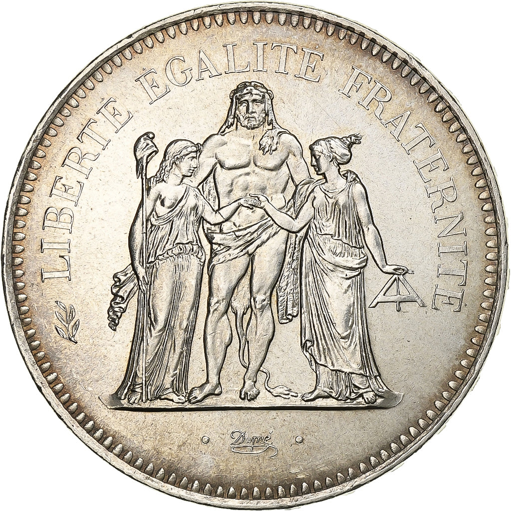 Francia, 50 Francs, Hercule, 1976, Paris, Argento, SPL-, Gadoury:882, Le
