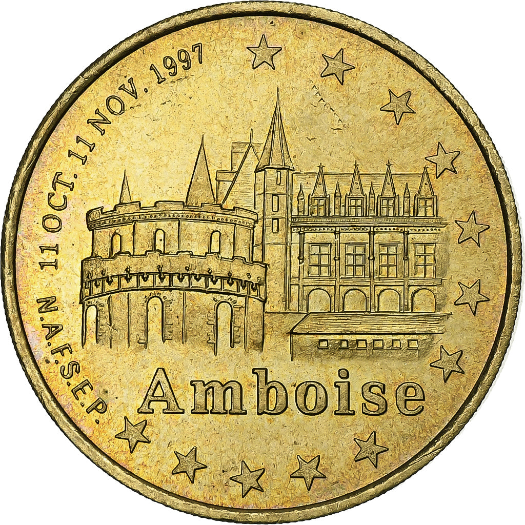 Francia, Euro, Euro des Villes, 1997, N.C., Tours et de Touraine - Amboise, SPL-