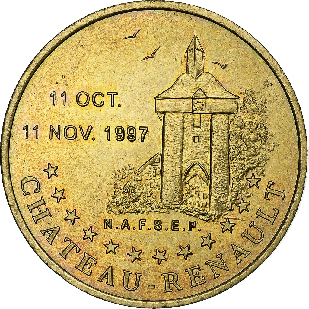 Francia, Euro, Euro des Villes, 1997, N.C., Tours et de Touraine -