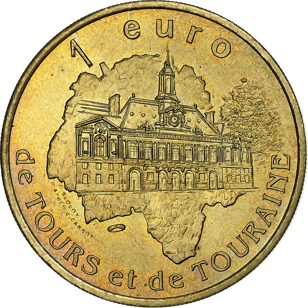 Francia, Euro, Euro des Villes, 1997, N.C., Tours et de Touraine -