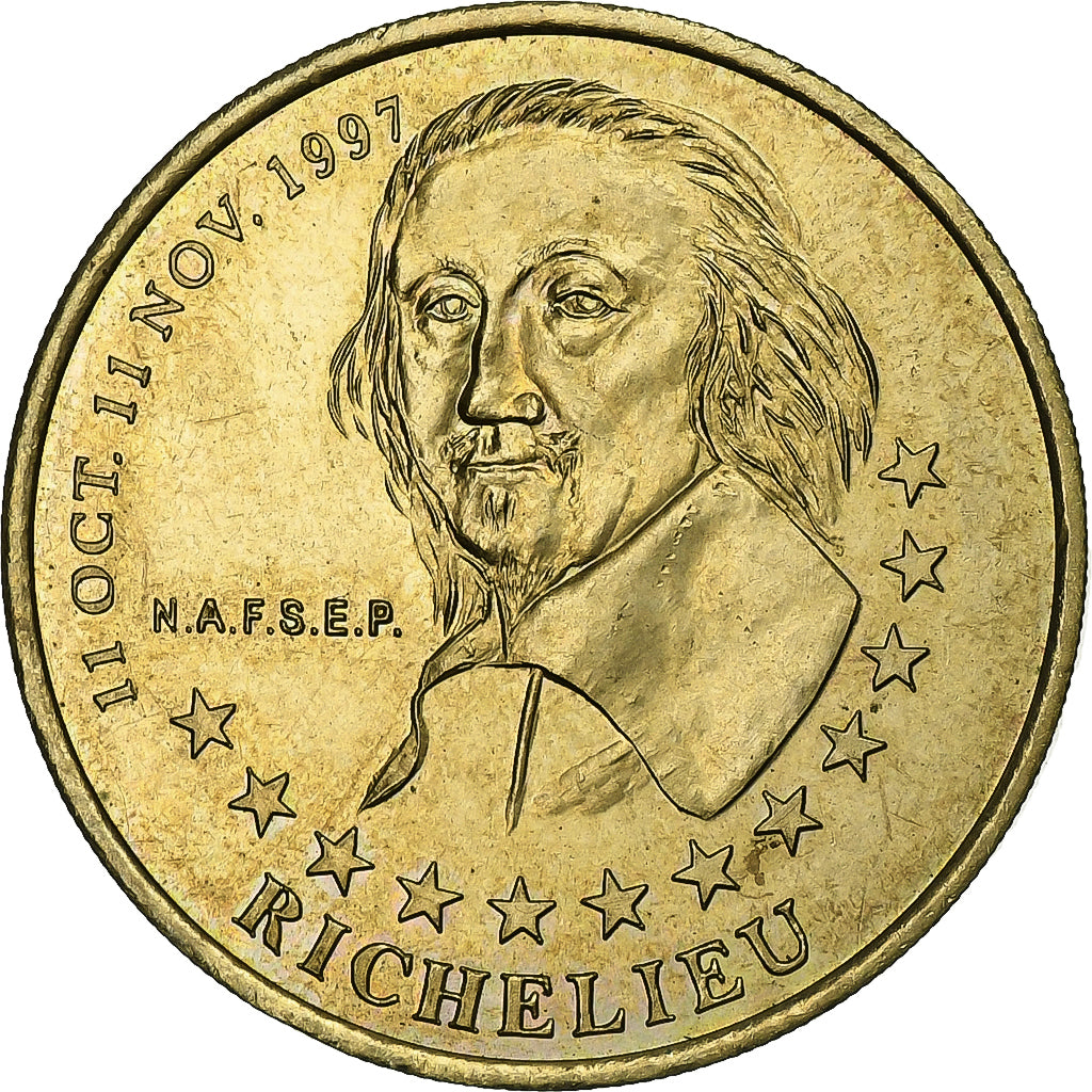 Francia, Euro, Euro des Villes, 1997, N.C., Tours et de Touraine - Richelieu