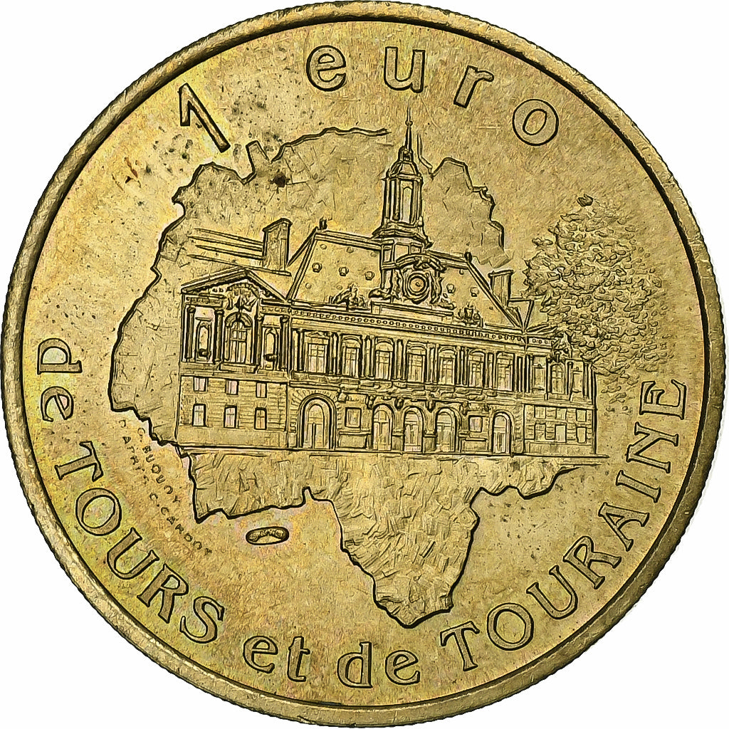 Francia, Euro, Euro des Villes, 1997, N.C., Tours et de Touraine - Richelieu
