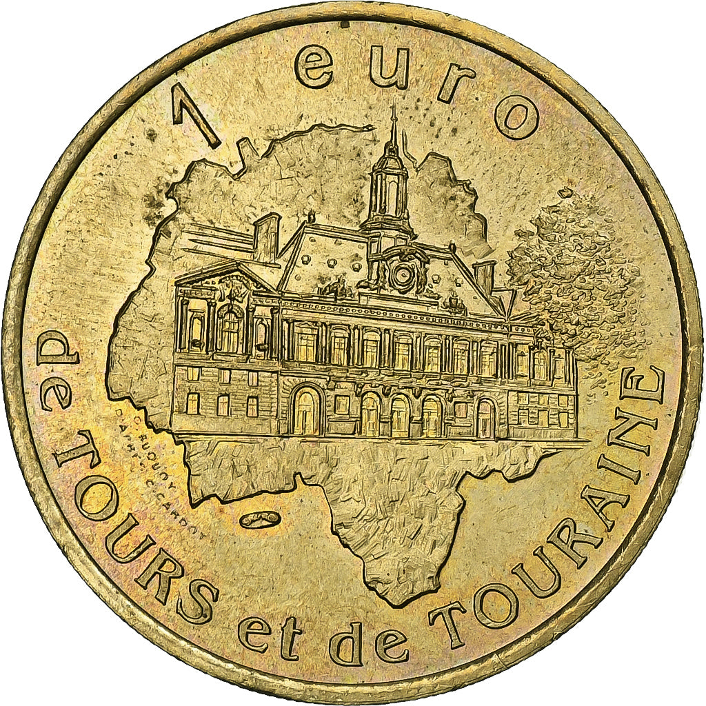 France, Euro, Euro des Villes, 1997, Tours et de Touraine - Bléré, AU(55-58)