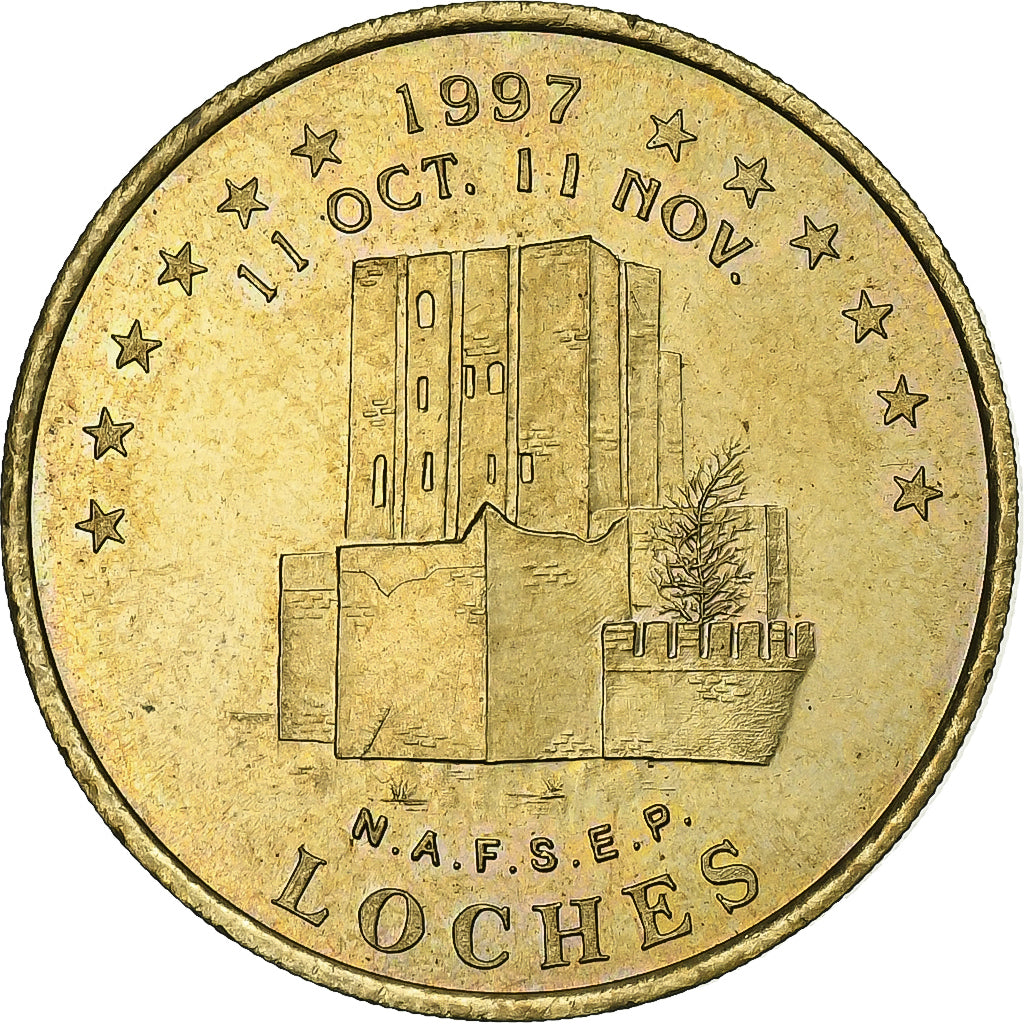 France, Euro, Euro des Villes, 1997, Tours et de Touraine - Loches, AU(55-58)