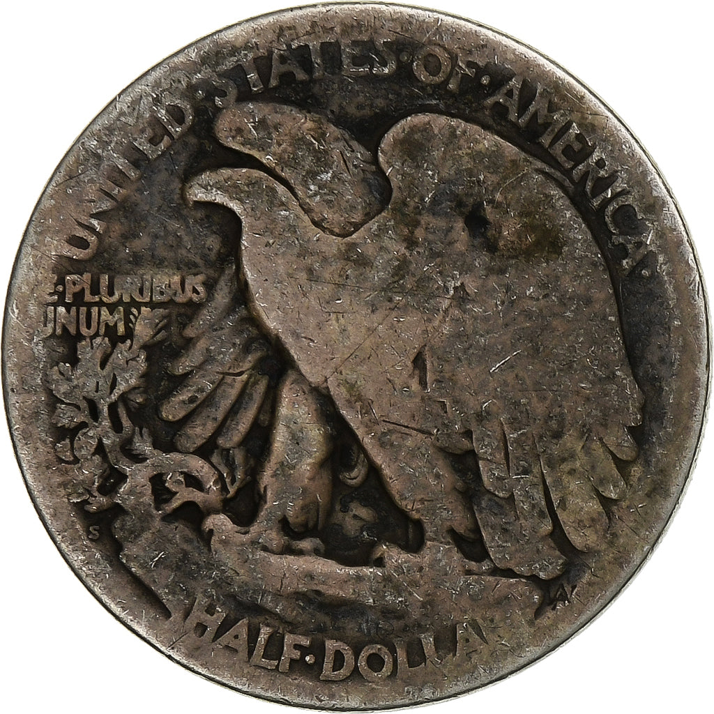 États-Unis, Half Dollar, Walking Liberty Half Dollar, 1920, San Francisco