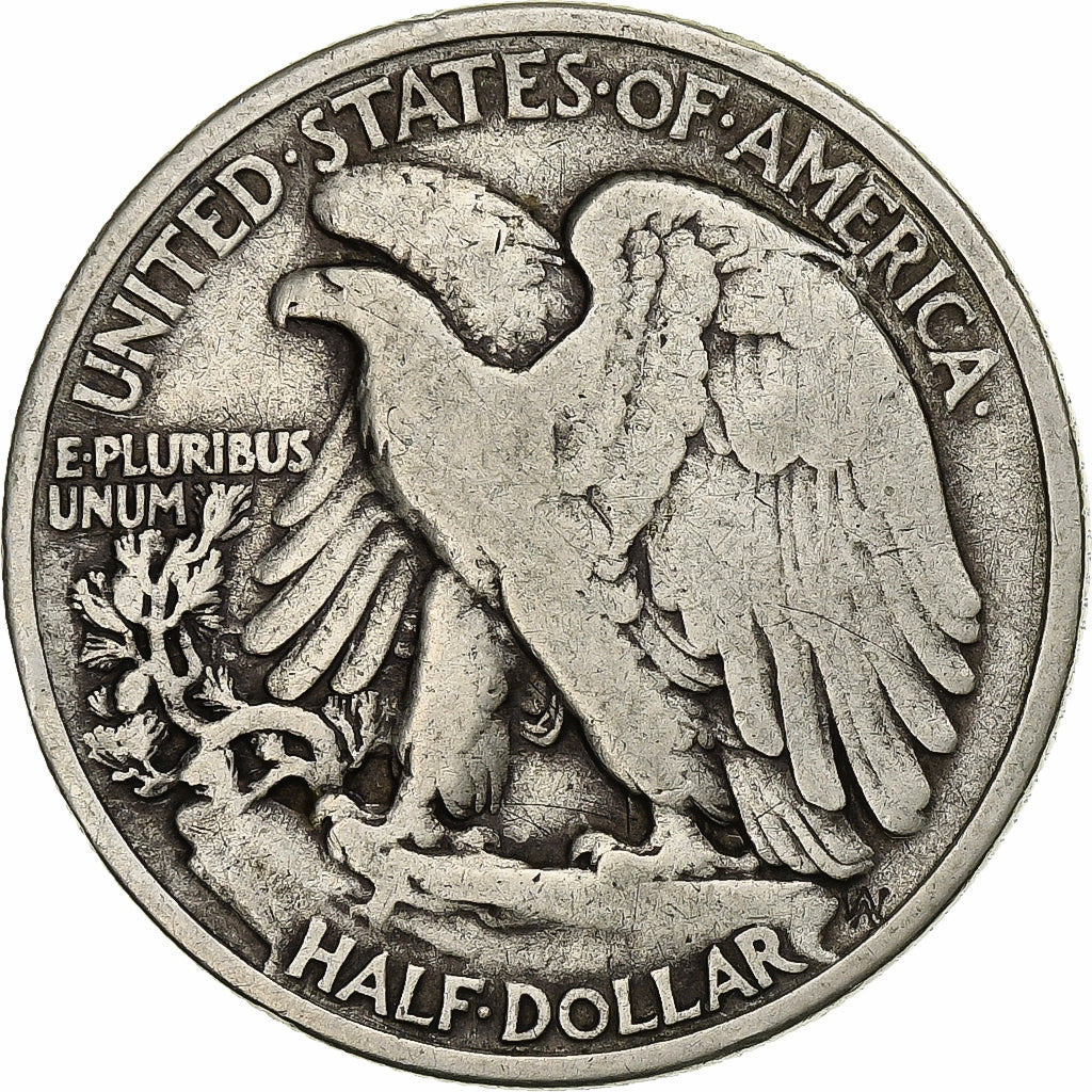 Estados Unidos, Half Dollar, Walking Liberty Half Dollar, 1939, U.S. Mint