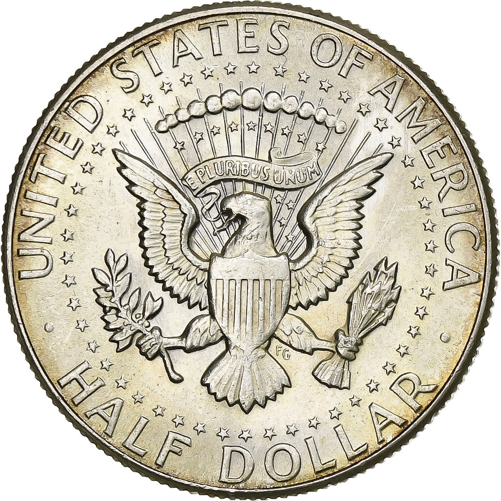 Estados Unidos, Half Dollar, Kennedy Half Dollar, 1964, U.S. Mint, Plata, EBC+