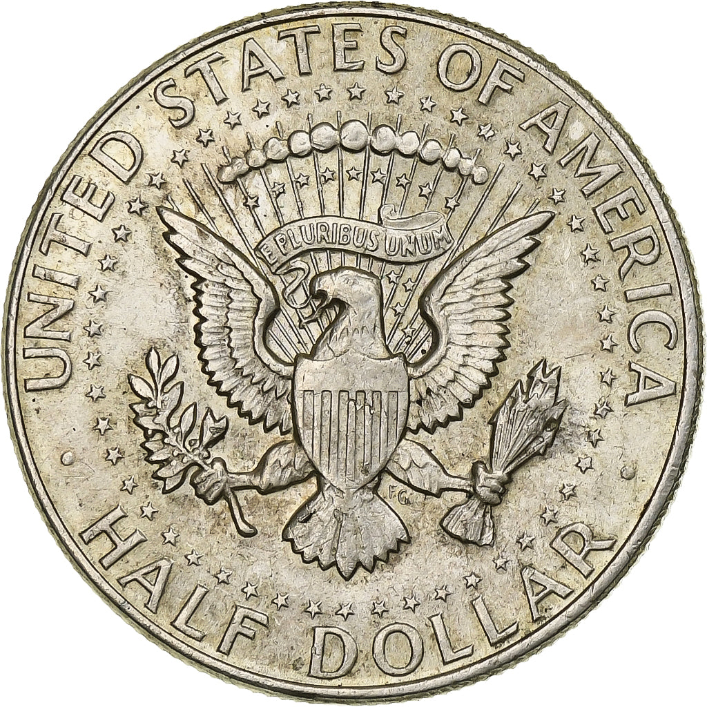 États-Unis, Half Dollar, Kennedy Half Dollar, 1964, U.S. Mint, Argent, SUP