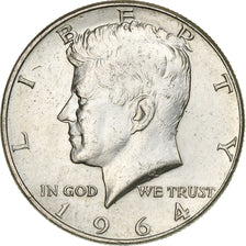 Vereinigte Staaten, Half Dollar, Kennedy Half Dollar, 1964, U.S. Mint, Silber