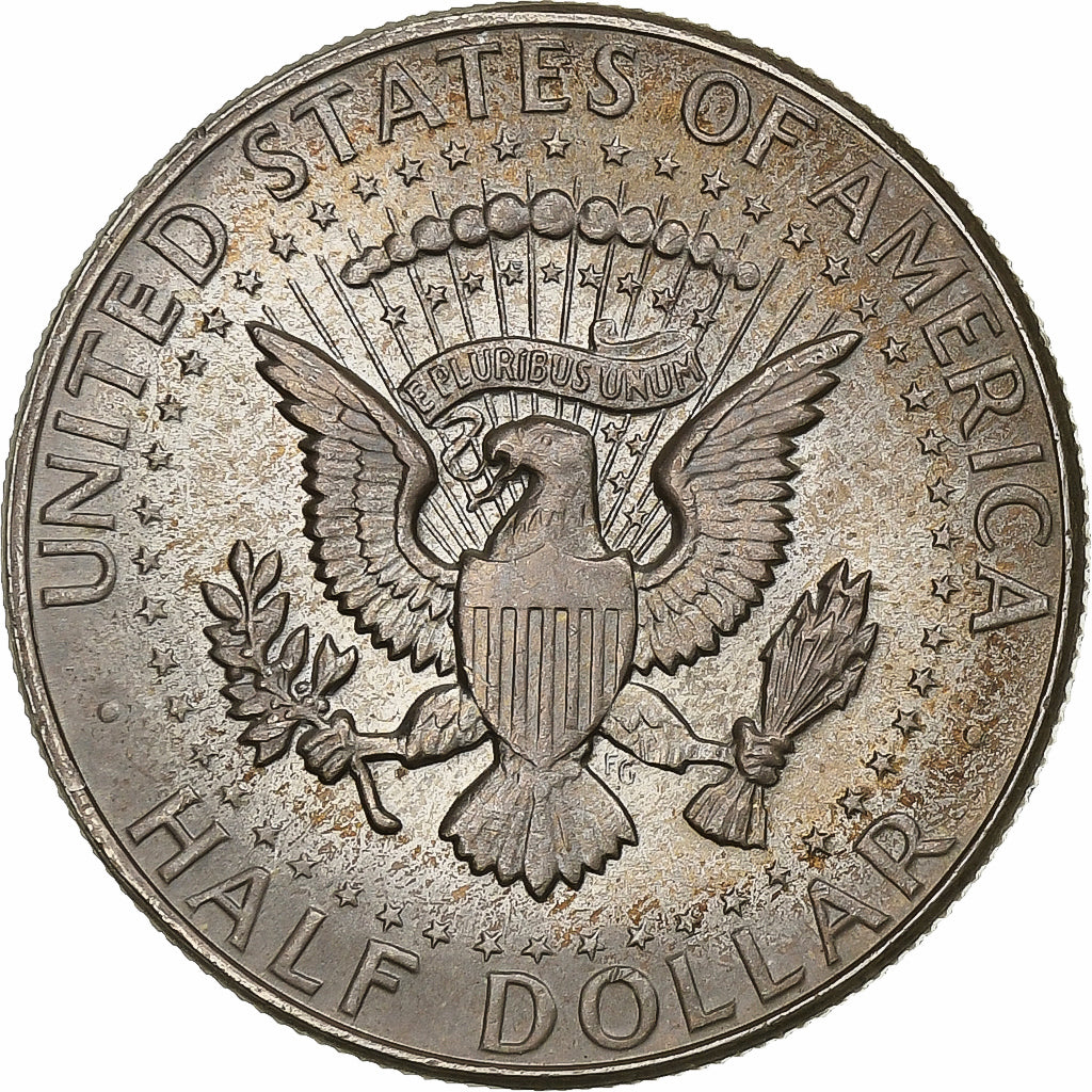 Estados Unidos, Half Dollar, Kennedy Half Dollar, 1964, U.S. Mint, Plata, EBC
