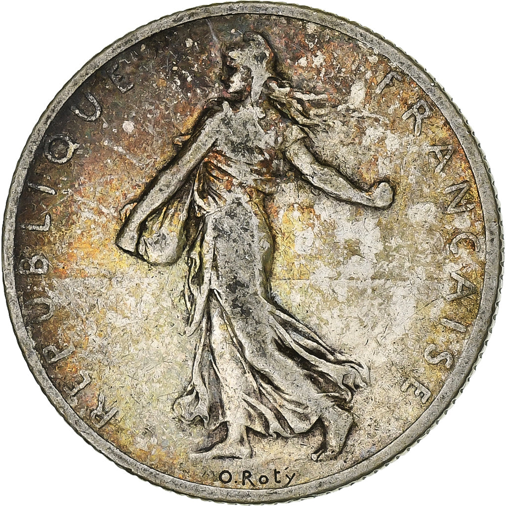 France, 2 Francs, Semeuse, 1900, Paris, Silver, VF(20-25), KM:845.1