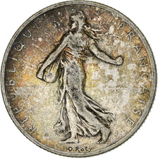 France, 2 Francs, Semeuse, 1900, Paris, Silver, VF(20-25), KM:845.1