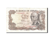 Billet, Espagne, 100 Pesetas, 1970, TB