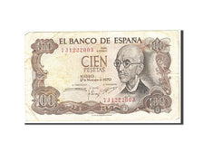 Billet, Espagne, 100 Pesetas, 1970, TB+