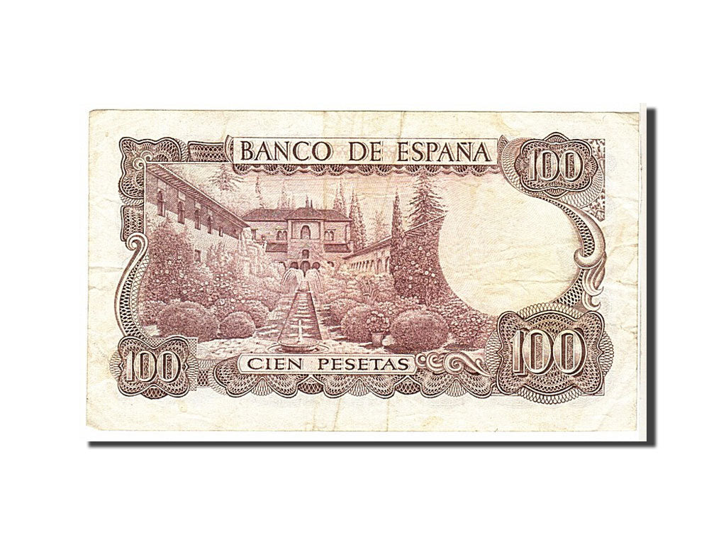 Billet, Espagne, 100 Pesetas, 1970, TB+