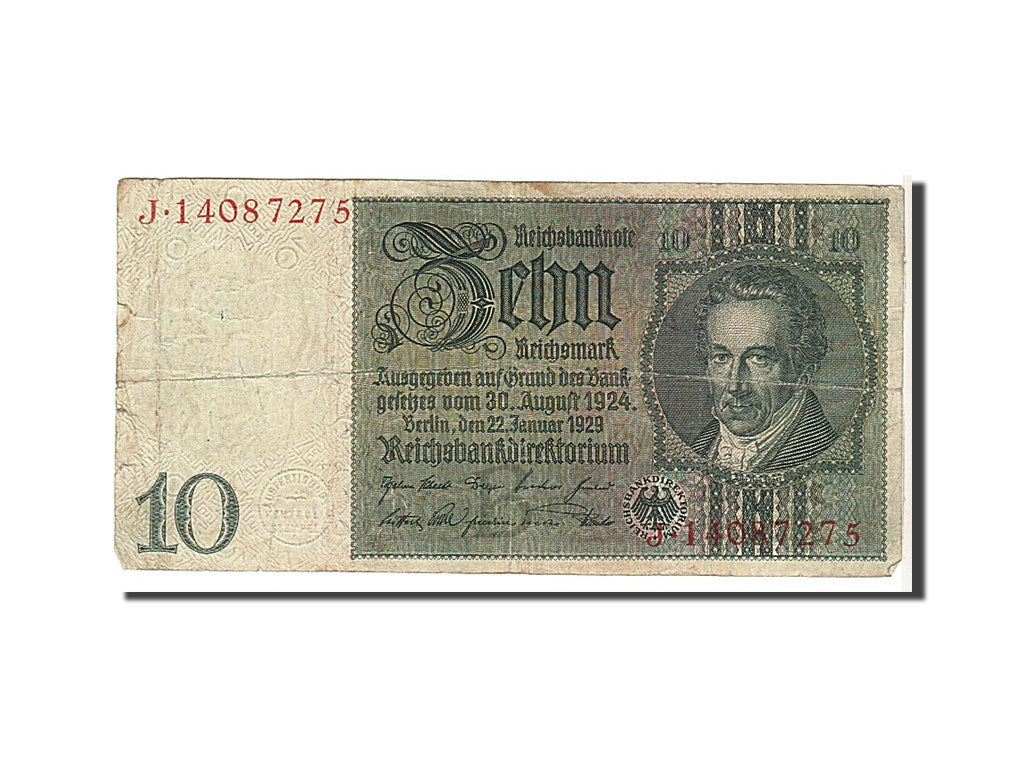 Billet, Allemagne, 1000 Mark, 1929, 1929-01-22, KM:44b, TB