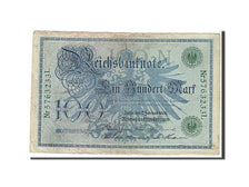 Billet, Allemagne, 100 Mark, 1908, TB