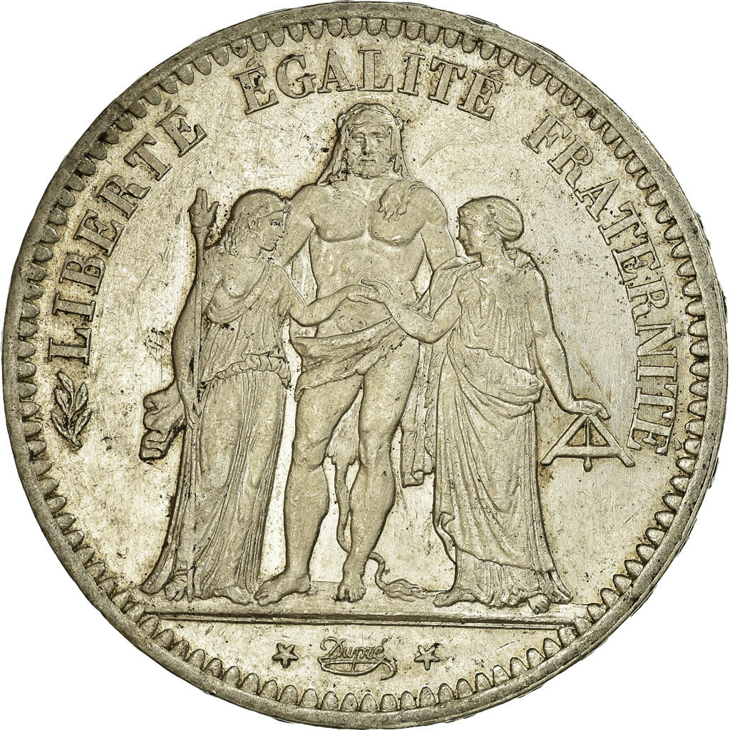 Monnaie, France, Hercule, 5 Francs, 1848, Paris, SUP, Argent, Gadoury:683