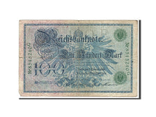 Billet, Allemagne, 100 Mark, 1908, TB