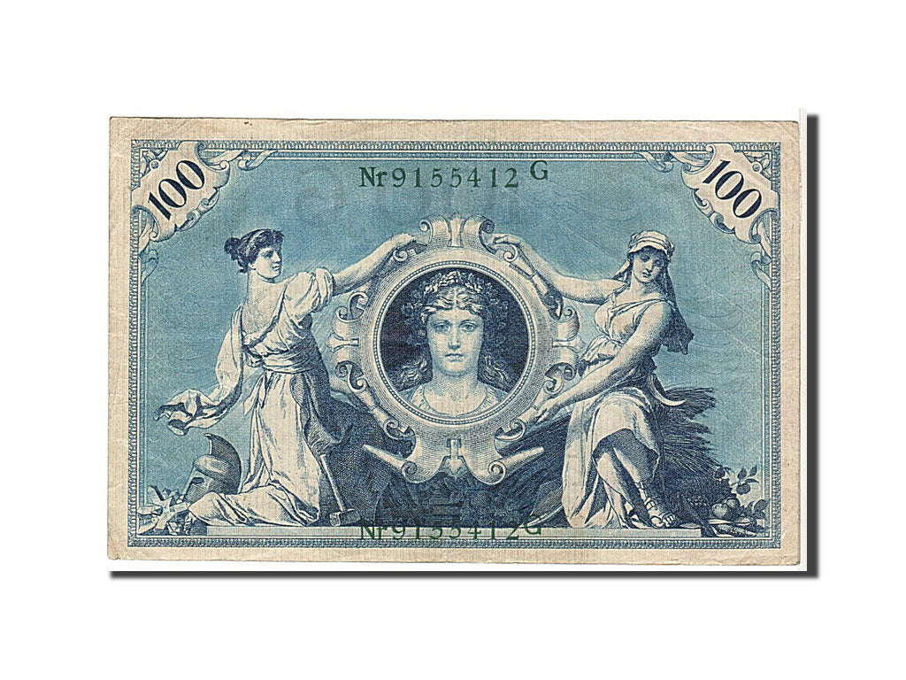 Banknote, Germany, 100 Mark, 1908, EF(40-45)