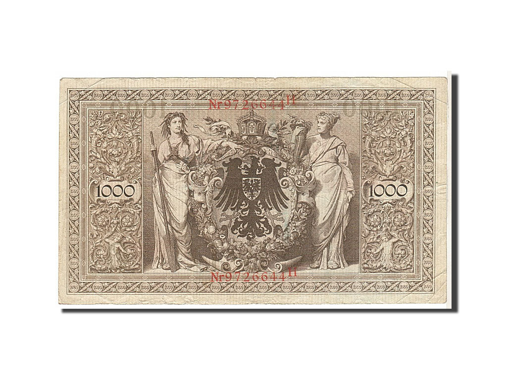 Billet, Allemagne, 1000 Mark, 1910, KM:44b, TB+