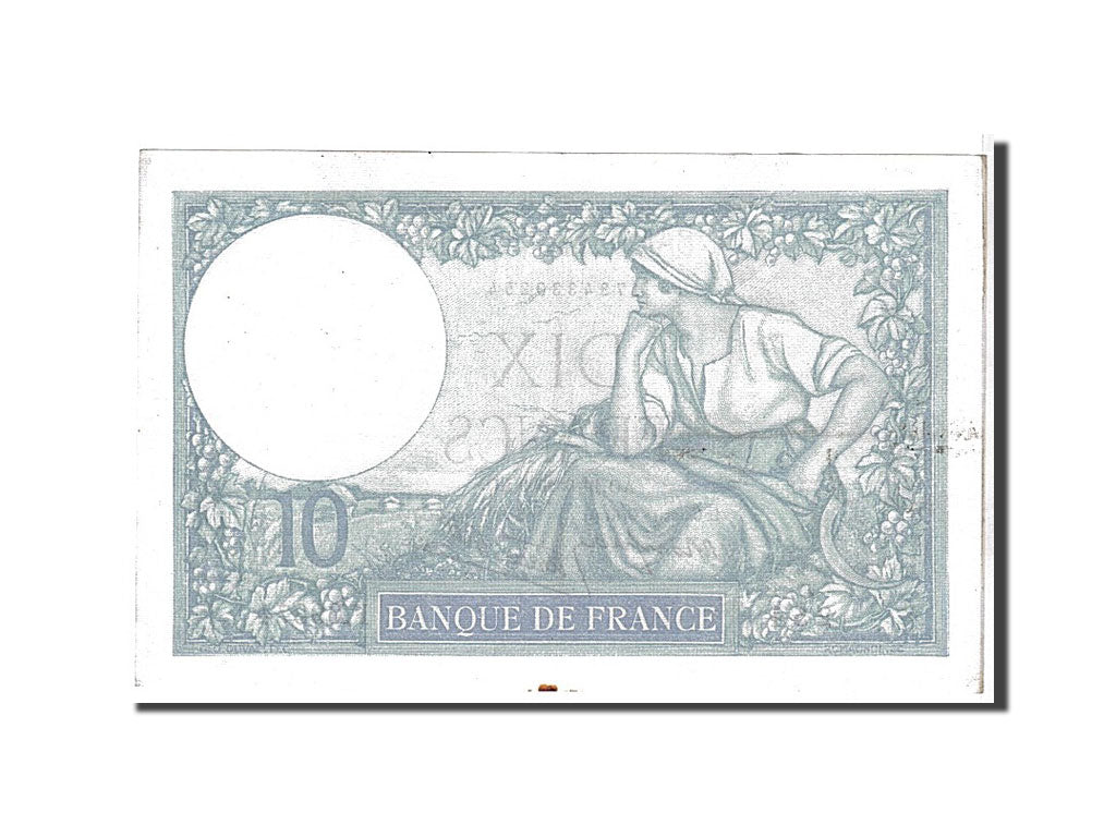 Banknote, France, 10 Francs, 10 F 1916-1942 ''Minerve'', 1939, AU(55-58)