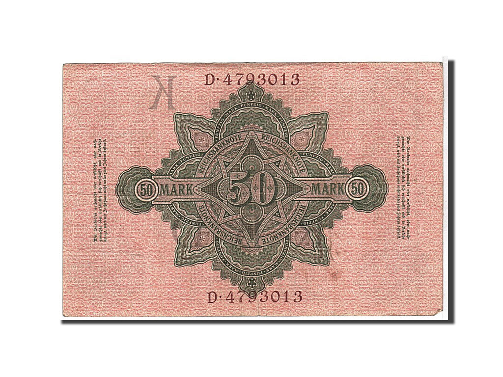 Banknote, Germany, 50 Mark, 1910, KM:41, EF(40-45)
