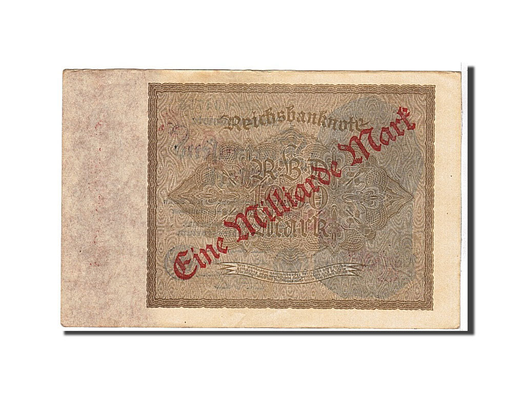 Billet, Allemagne, 1 Milliarde Mark on 1000 Mark, 1922, KM:113a, TTB
